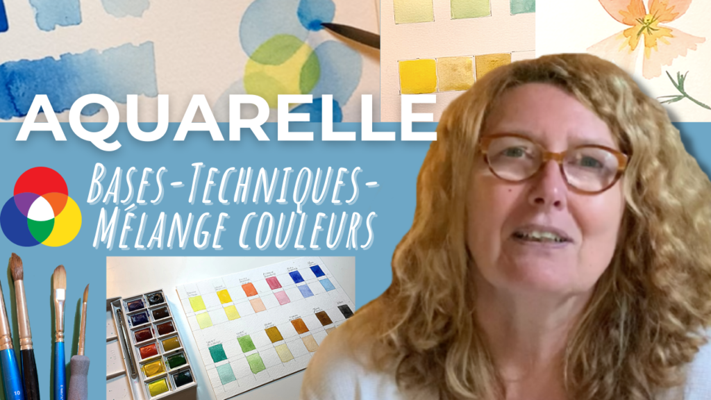 Comprendre l'aquarelle, ses techniques et le mélange de couleurs