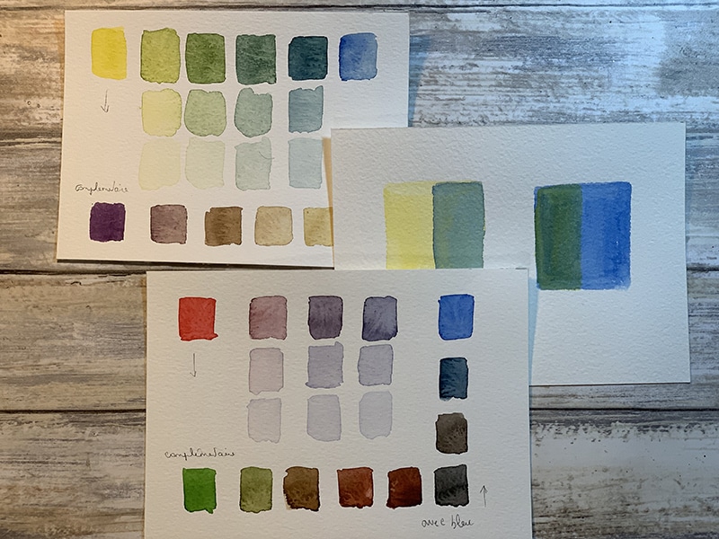 des tests mélanges de couleurs by creativ-ariane